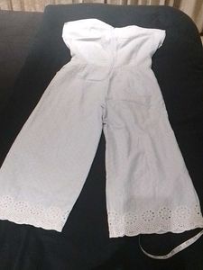 Beautiful Jumpsuit Sky Blue With Pockets