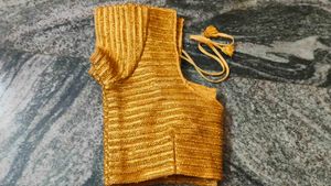 Gold Blouse And Green Blous