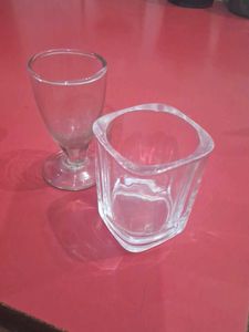 Two Unique Shorts Glass