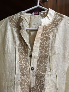 Elegant Embroidered Men's Kurta