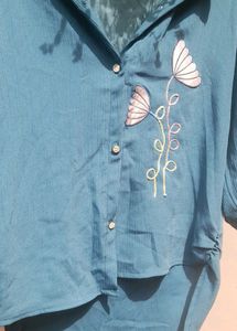 Floral Embroidered Top