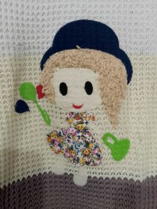 Cute dool  Knit Sweater