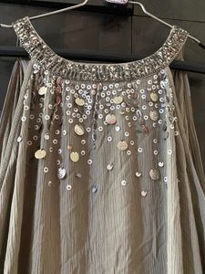 Bead Work Gown