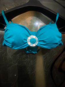 Blue Beach Bikini Set