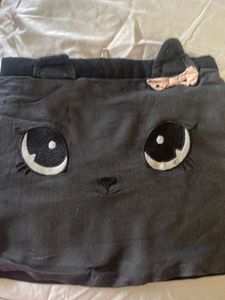 Stylish Black Cat Skirt From H&amp;M