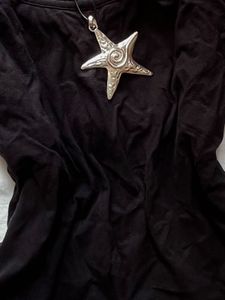 Y2k Black Basic Top