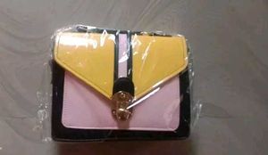 New Yellow &amp; Pink Sling Bag