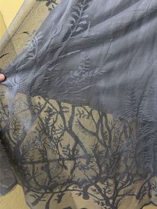 Elegant Grey Lace Skirt