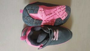 Girl's Black &amp; Pink Sneakers