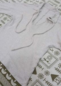 White Knit Pullover