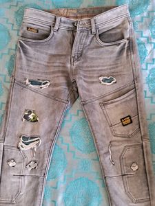 Distressed G-Star Jeans