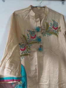 Kolkata Embroidered Kurta