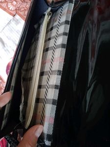 Vintage Black Patent Leather Bag