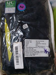 Slim Belt And Gym Pant.. Body Shaper