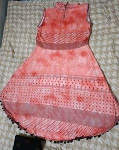 Coral Hi-Lo Top