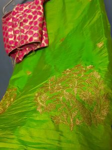 Brand New Dual Tone Saree With Free Blouse