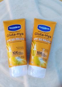 2 Pack ✅ Vaseline Gluta-Hya Sunscreens 🌞