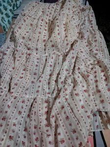 Floral Tiered Skirt
