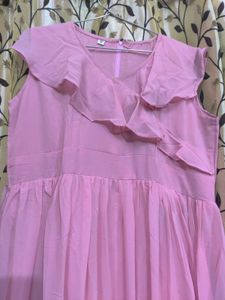 Elegant Long Flair Gown With Aster