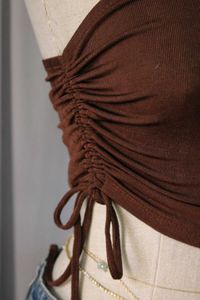 H&amp;M One Shoulder Crop Top