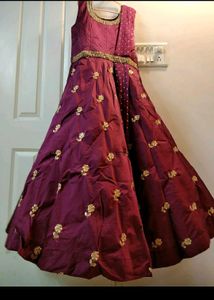 Sale Price New Elegant Maroon Gown