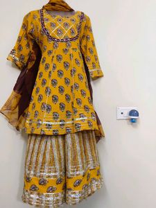 peplum with sharara
