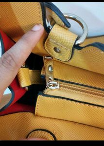 Vintage Mustard Yellow Tote Bag✨