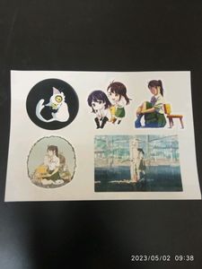 Suzume Special Edition Anime Sticker Combo