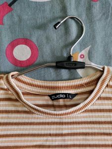 Women&#39;s Ribbed Crop Top 🍂