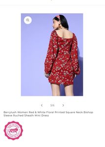 Berrylush Floral Mini Dress