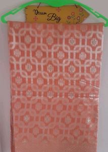 Peach Saree