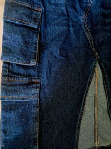 Dressberry Cargo Denim Skirt