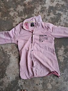 Pink Casual Shirt