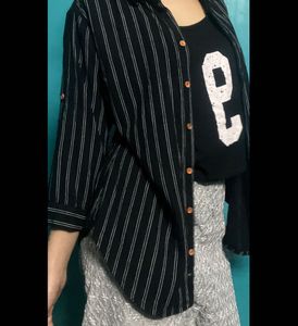 Funky Shirt With Attached T
