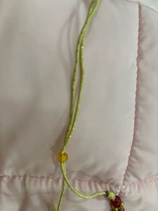 Peacock Beaded Necklace