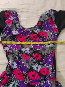 Girls Floral Swimsuit