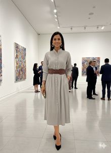 🖤Effortless Chic! The Pleated Power Dress 🖤