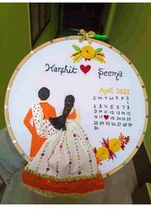 Customized Name Embroidery Hoops