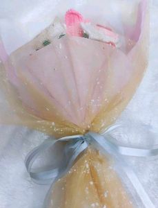 Crochet Bouquet 💐, Handmade ROSE And Tulip Flower