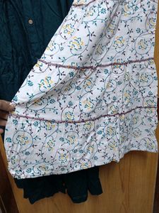 New Naira Cut Kurti With Sharaa