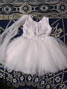 Pink Tulle Flower Girl Dress