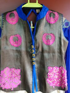 Multicolored Ethnic Gown