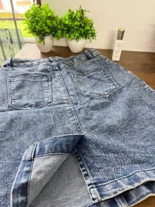 Denim Mini Skirt