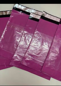 Tamperproof Courier Bags-8x10inches-Pink With POD