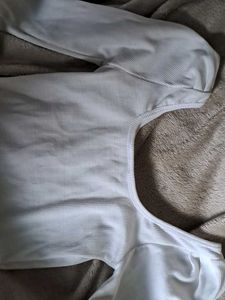 White Long Sleeve Top