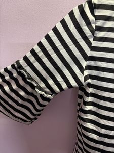 Striped Bell Sleeve Top