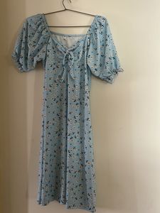 Floral Print Midi Dress