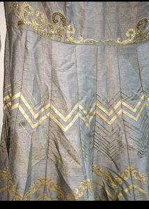 Amazing Partywear Gown With Stylish Back Design