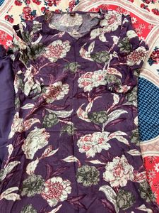 Floral Kurti N Pant Set