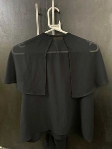 Elegant Black Tie Top